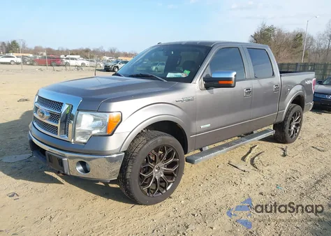 2011 Ford F-150 Lariat from USA, damaged, VIN 1FTFW1ET6BFD04158